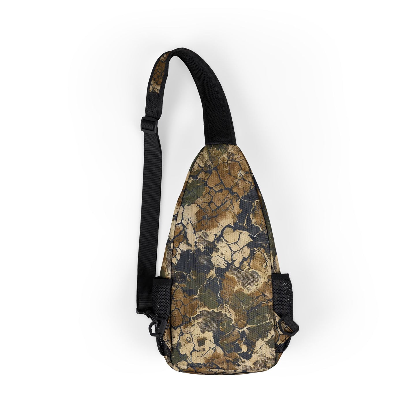 Cracked Earth sling bag